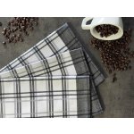 Sleep-well Tradiční káro 50x70 cm černá 3 ks – Zboží Dáma