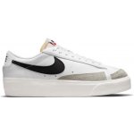 Nike Wmns Blazer Low Platform white/black/team orange bílá – Sleviste.cz