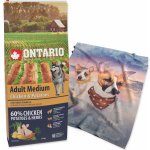 Ontario Adult Medium Chicken & Potatoes 12 kg – Hledejceny.cz
