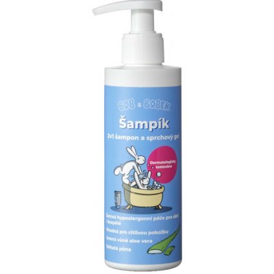 Bob a Bobek Šampík šampon a sprchový gel 2v1 200 ml – Zboží Dáma
