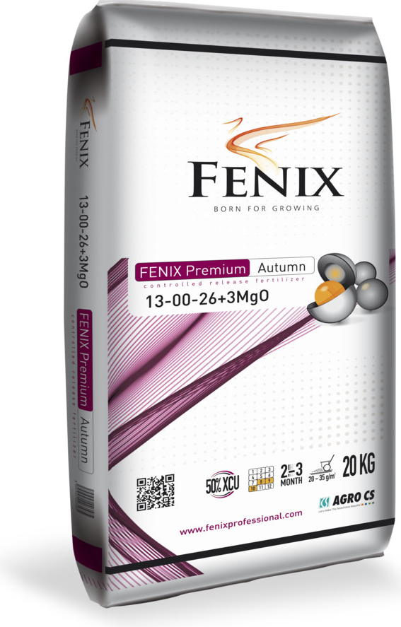 Agro CS FENIX Premium Autumn 13-00-26+3MgO 20 kg