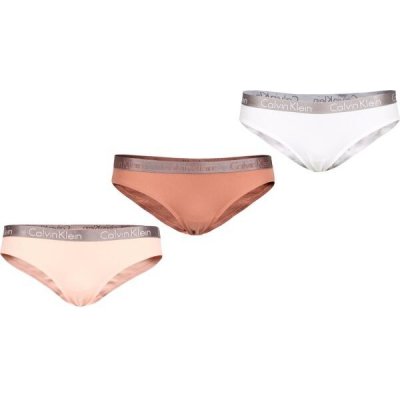 Calvin Klein BIKINI 3PK Dámské kalhotky mix – Zboží Mobilmania