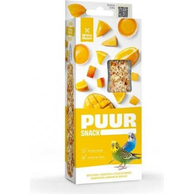 Puur Tyčinky Snack pomeranč a mango pro andulky 60 g – Hledejceny.cz