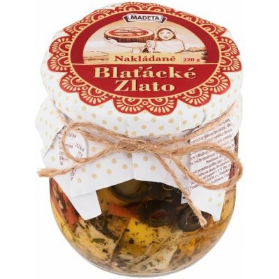 Madeta Blaťácké zlato nakládané 340 g – Zbozi.Blesk.cz
