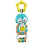 Clementoni Elektronická chrastítko s úchytem Tučňák – Zboží Dáma