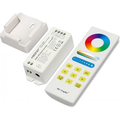 Mi-Light, SET 3 v 1 (RGB / RGBW / RGB+CCT) kanálového ovladače a přijímače ,2.4GHz RF, FUT043A+, Mi-Light – Zbozi.Blesk.cz