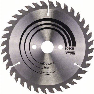 Bosch Pilový kotouč Optiline Wood 150 x 20/16 x 2,4 mm, 36 – Zboží Dáma