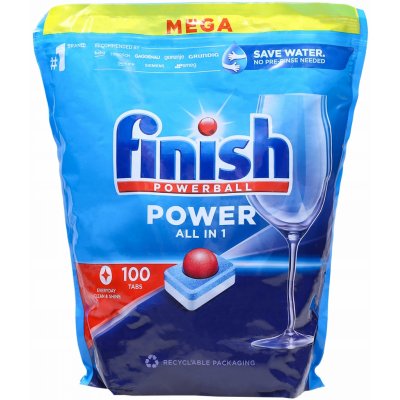 Finish Power All in 1 tablety do myčky nádobí 100 ks – Sleviste.cz