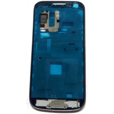 Samsung Galaxy S4 Mini přední rám stříbrný i9195 – Zboží Mobilmania