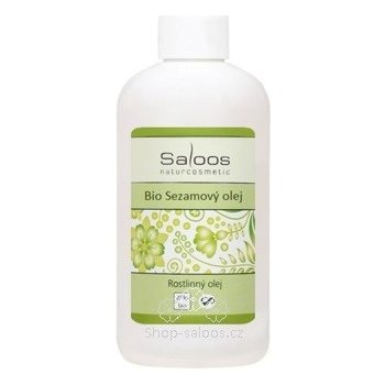 Saloos Bio sezamový rostlinný olej lisovaný za studena 250 ml