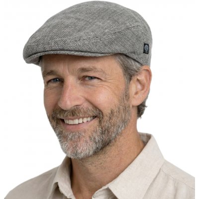 CTH Ericsson Pánská letní lněná bekovka Edward šedá CTH Ericson flat cap – Hledejceny.cz