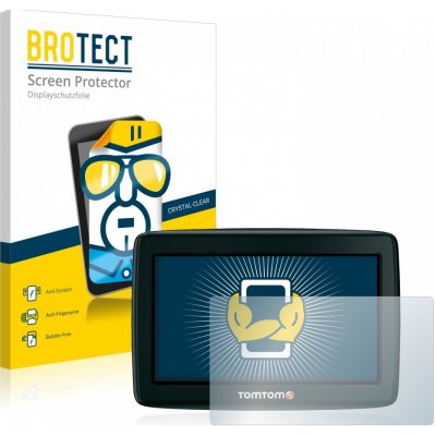 2x BROTECTHD-Clear Screen Protector TomTom Start 25 Europe Traffic – Sleviste.cz