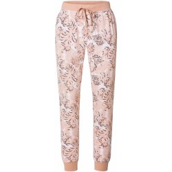 Esmara dámské kalhoty na spaní světle bílé růžové