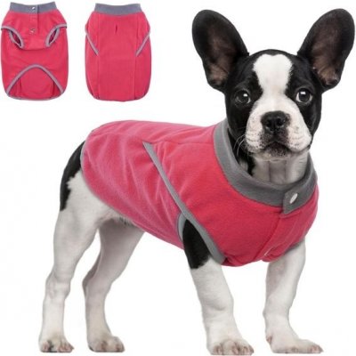 KATZINST fleecová bunda pro psy fleecový svetr pro psy fleecový kabát pro psy oboustranný – Zboží Mobilmania