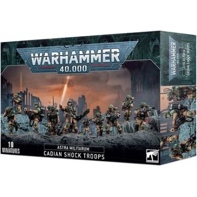 GW Warhammer 40000: Astra Militarum Cadian Shock Troops – Zboží Živě