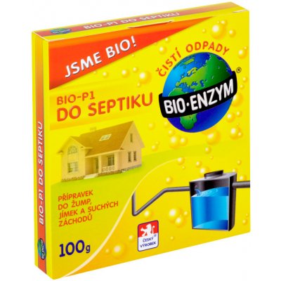 Bio-enzym Bio P1 do septiku 100 g – Hledejceny.cz