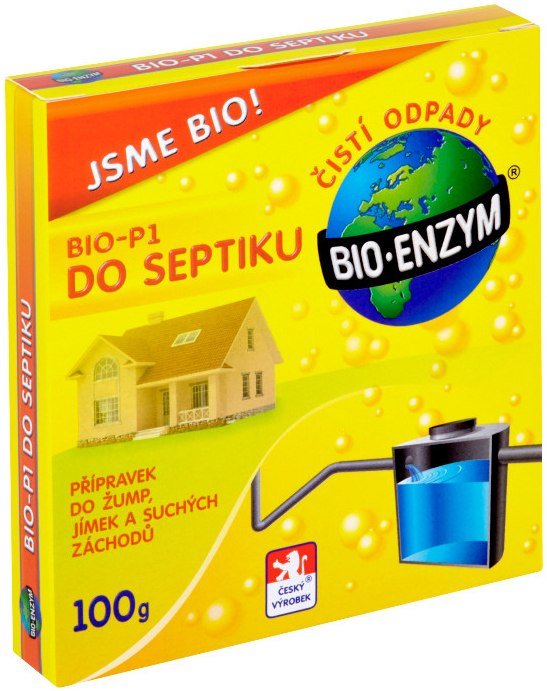Bio-enzym Bio P1 do septiku 100 g od 53 Kč - Heureka.cz