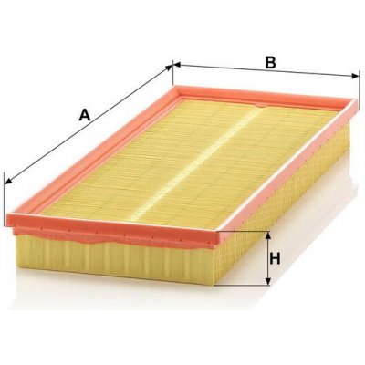 MANN-FILTER Vzduchový filtr MANN C40124 (MF C40124) – Hledejceny.cz