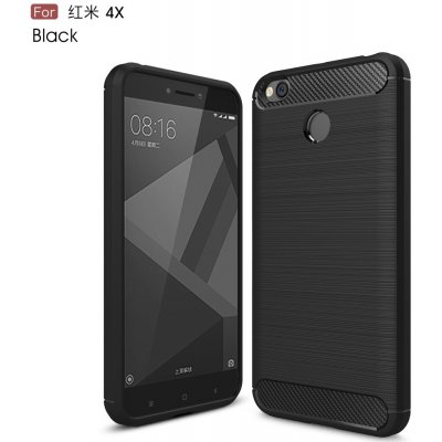 Pouzdro TVC Carbon pro Xiaomi Redmi 4x Barva: Černá
