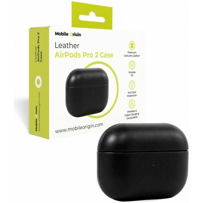 Mobile Origin Leather Case AirPods Pro 2 LC-APP-BLK-01 – Zboží Živě