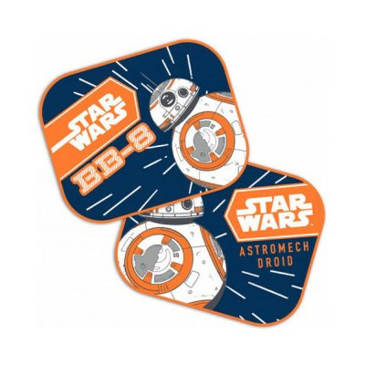 Amio Boční clony 44x35cm STAR WARS BB8 2ks
