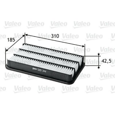 Vzduchový filtr VALEO 585344 – Hledejceny.cz