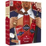 Old Spice Gentleman dárková sada s tuhým deodorantem 50 ml + deodorantem ve spreji 150 ml + sprchovým gelem Captain 250 ml – Zboží Dáma