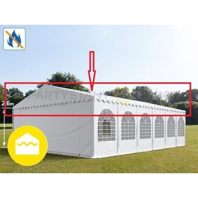 PVC Střecha 6x10m Max+ 2,6m barva Bílá – Zboží Dáma