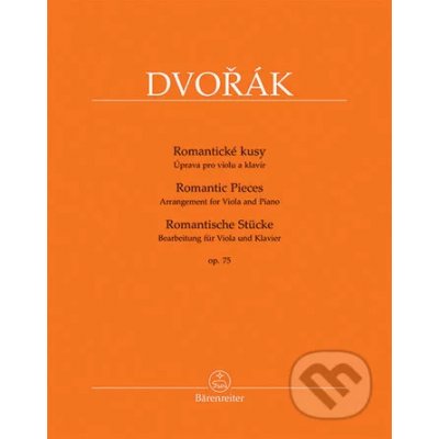 Romantické kusy op. 75 - Antonín Dvořák – Zbozi.Blesk.cz