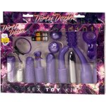 Seven Creations Set pomůcek Dirty Dozen Sex, fialový – Zboží Dáma