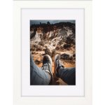 Hama dřevěný rámeček BELLA, arktická bílá, 29,7x42 cm (formát A3) – Zboží Živě