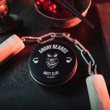 Angry Beards Lee Man Go Matující hlína na vlasy 120 g