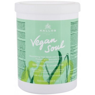 Kallos Vegan Soul maska na vlasy 1000 ml – Zbozi.Blesk.cz