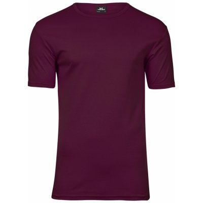 Tee Jays Silné bavlněné tričko Interlock Vínová – Zboží Dáma