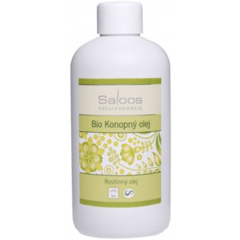 Saloos Bio konopný rostlinný olej lisovaný za studena 250 ml