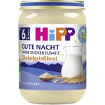 HiPP Bio Špaldová krupicová kaše na dobrou noc 190 g – Hledejceny.cz