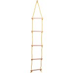 WOODY Provazový žebřík ROPE LADDER Žlutá – Zboží Dáma