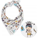 Biante dětský bavlněný šátek Sandra SA-045 Malí indiáni – Zboží Dáma