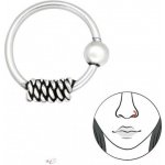 Prosperk náušnice piercing do nosu septum stříbro S3915 – Hledejceny.cz