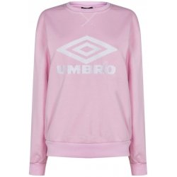 Umbro Umbro Womens Logo Crew Sweater Pink