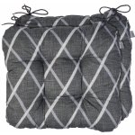 LIVARNO home Valencia/Miami kostkovaná, antracitová 40 x 43 cm, 2 kusy – Hledejceny.cz