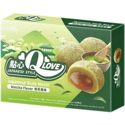 Qlove Japonské Koláčky Matcha Traditional Mochi 180 g – Sleviste.cz