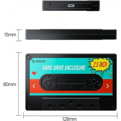 Orico 2580C3-V1-BK-EP – Hledejceny.cz