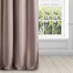 EUROFIRANY ZATEMŇOVACÍ ZÁVĚS NA KROUŽCÍCH ESSME 140X250 CM PUDROVÁ – Hledejceny.cz