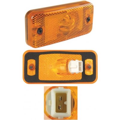 Svítilna poziční 12v-24v/110x50 3w oranžová daf, rvi, iveco 0023366_A, , , – Hledejceny.cz
