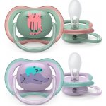 Avent Philips ultra air Deco dívka růžová/oranžová 2 ks – Zboží Mobilmania