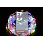Euro Habitat Vánoční LED řetěz 20 microLED, multicolor, 1 m, na baterie 2×AA – Hledejceny.cz