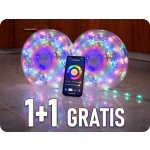 Eco Light Smart LED dekorační řetěz 5m, 5W, RGB, IP65 [ML61623] – Hledejceny.cz