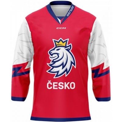 Fan dres CCM Český Hokej ČESKO Roman Červenka #10 ČERVENÝ – Zbozi.Blesk.cz