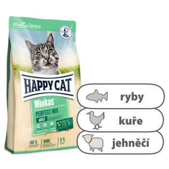 Happy Cat Minkas Perfect Mix Geflügel Fisch & Lamm 4 kg